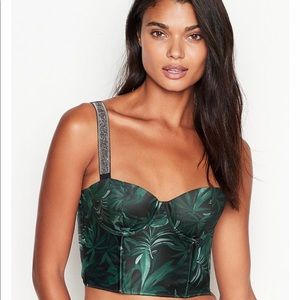 Lightly Lined Shine Strap Bra Top